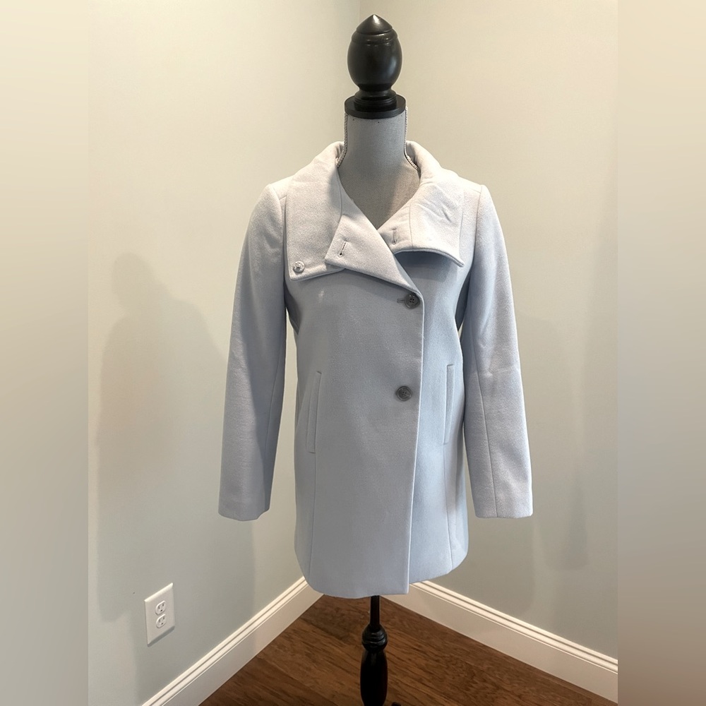 Ann Taylor - Light Blue city coat - Size XSP